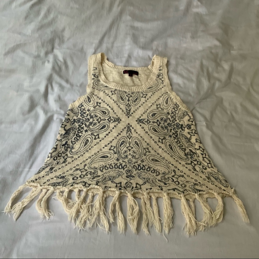 T/O Sweaters Cute Knitted Tank Top